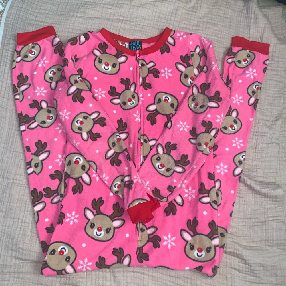Youth L Reindeer onesie